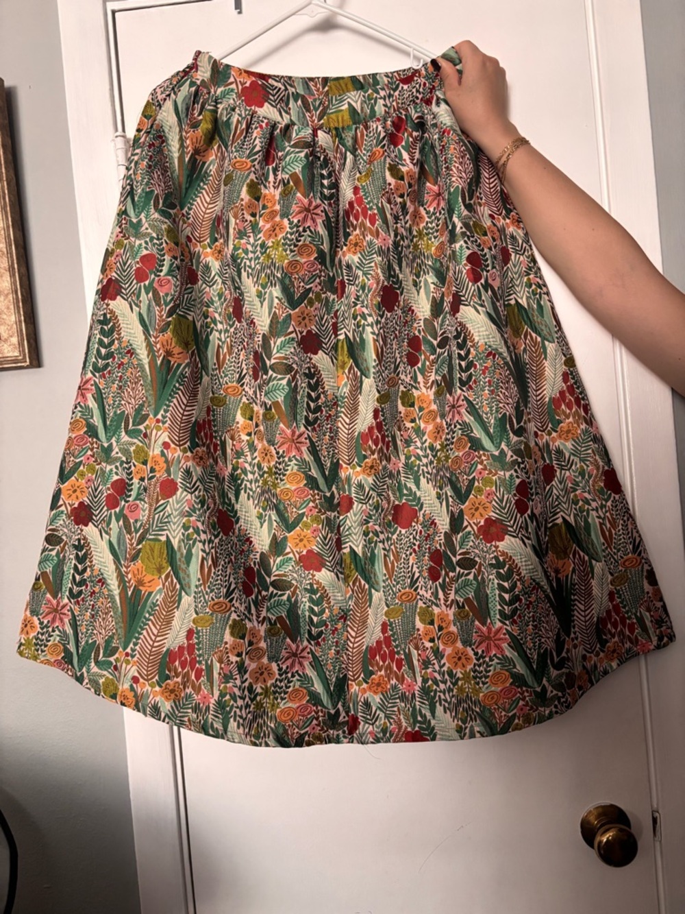 Anthropologie - Sundays in Brooklyn Floral Skirt